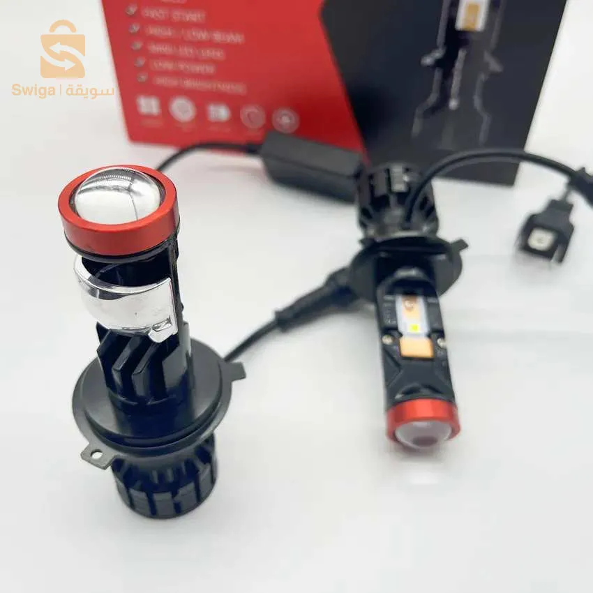 Mini Loup U7 Led & Xenon 100W 22000LM H4, U7 - مصابيح سيارة الامامية$👍