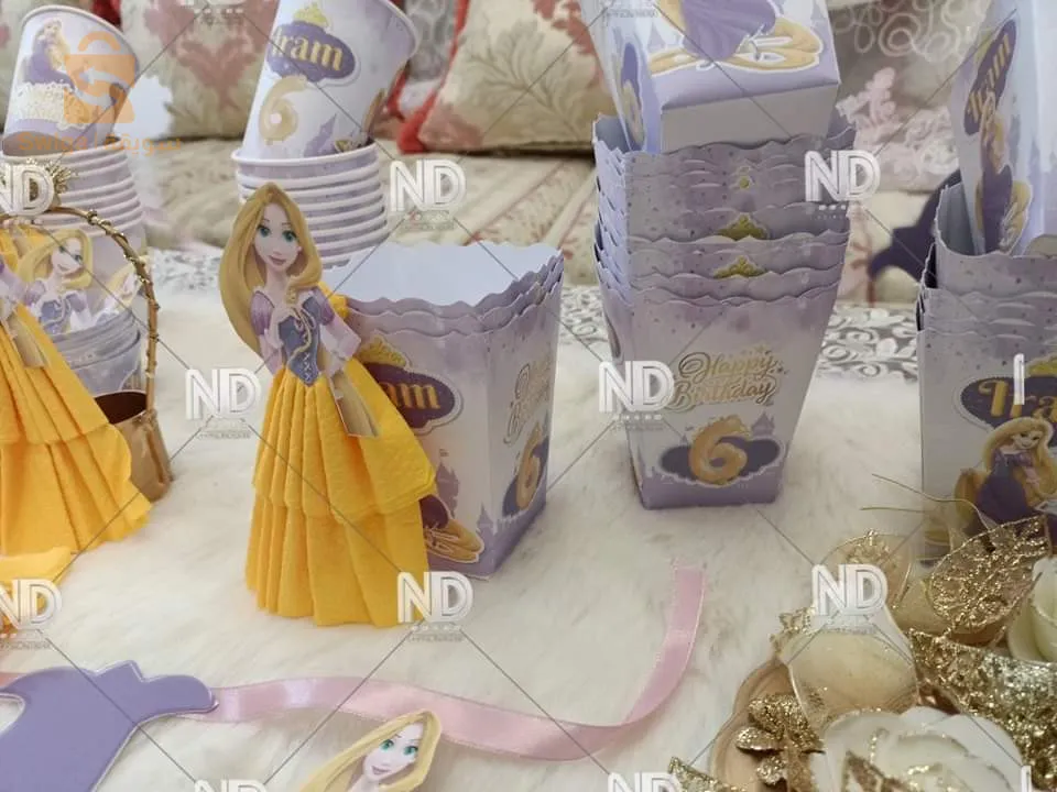 boite gâteaux personnalisé décor d'anniversaire