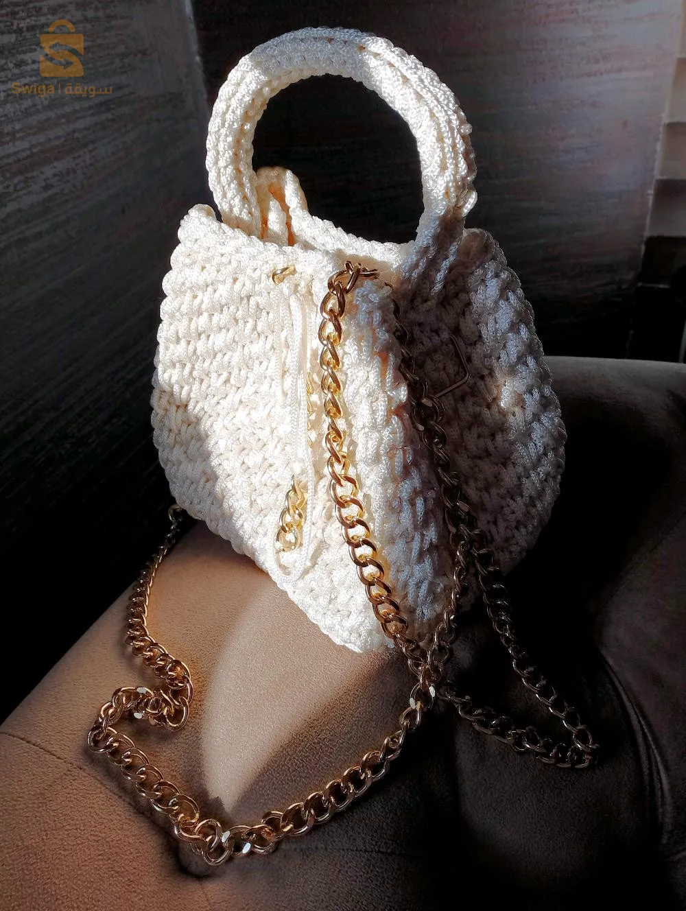 حقيبة يد نسائية كروشيه 
ماكرمي