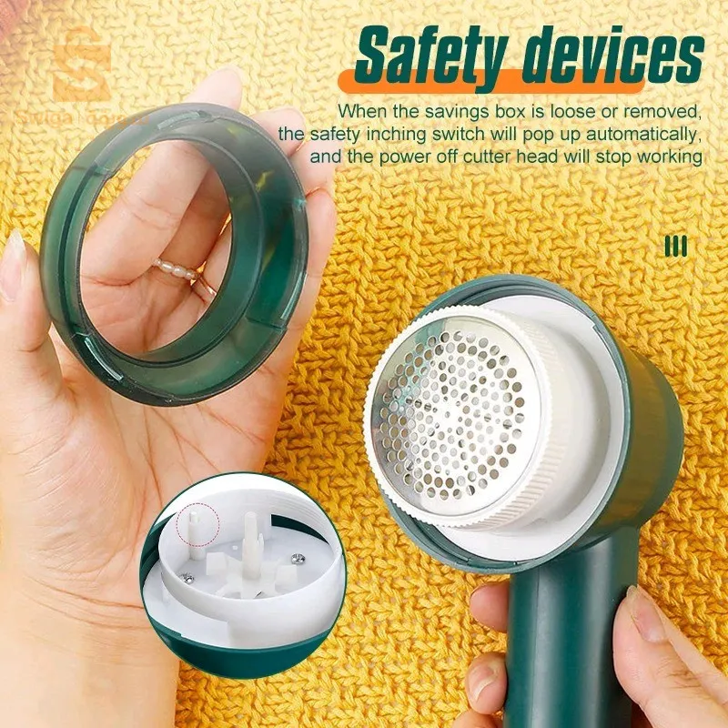 Éliminateur de peluches de vêtements électrique portable - الة الكهربائية المحمولة لازالة الوبر من الملابس$👍
