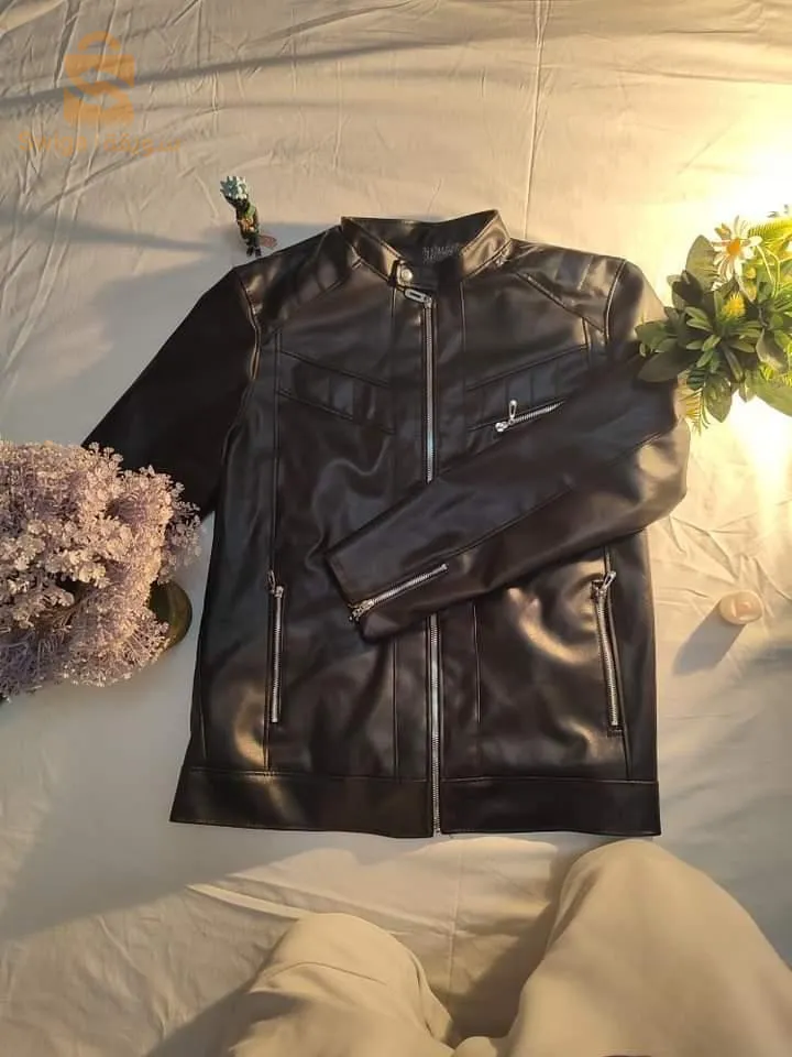 the veste of cuir🤯🥇🌍