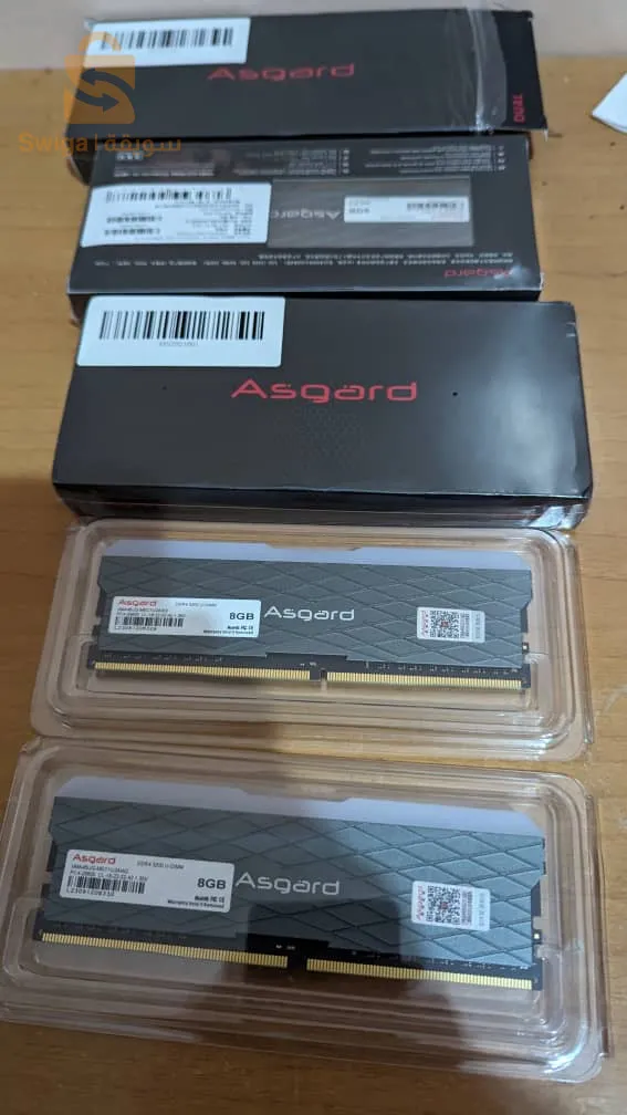 شرائح رام rgb 16gb (8+8)3200mhz