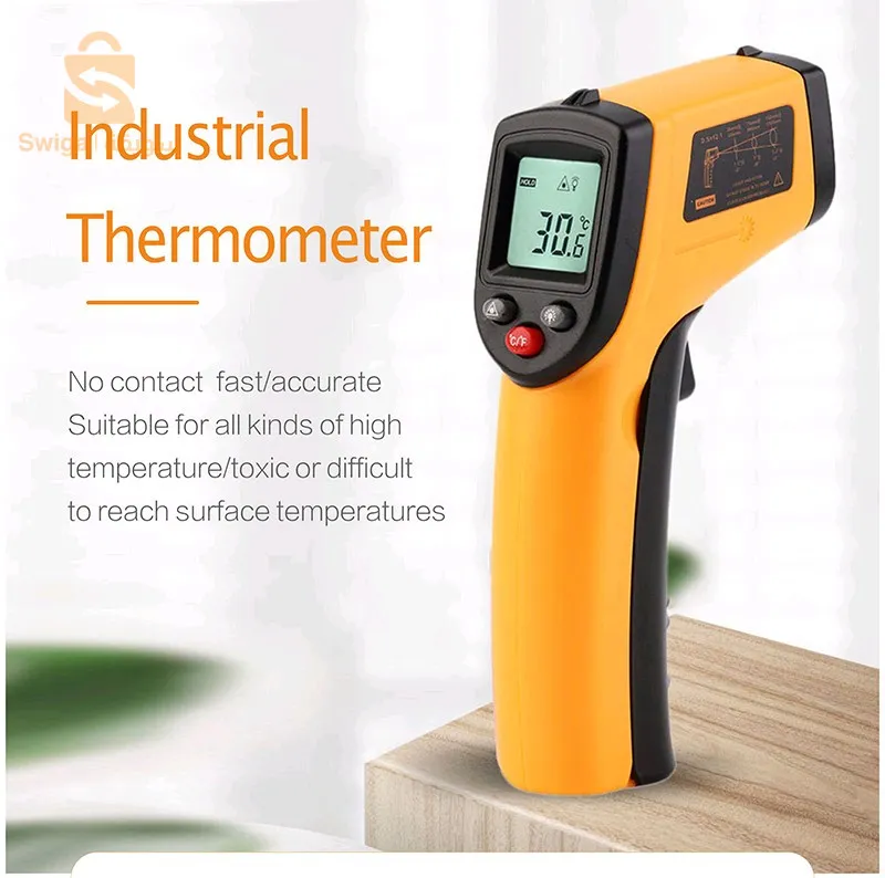 ميزان حرارة بالأشعة تحت الحمراء لقياس درجة حرارة الجسم GM320$🤍🤍