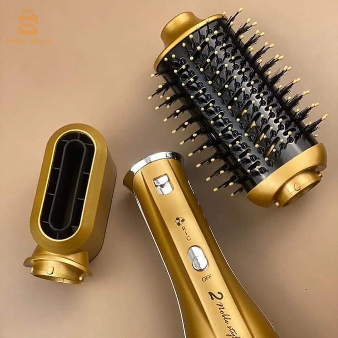 Brosse Enzo 🇮🇹 Professional 2 en 1 Gold model EN-751 🔵