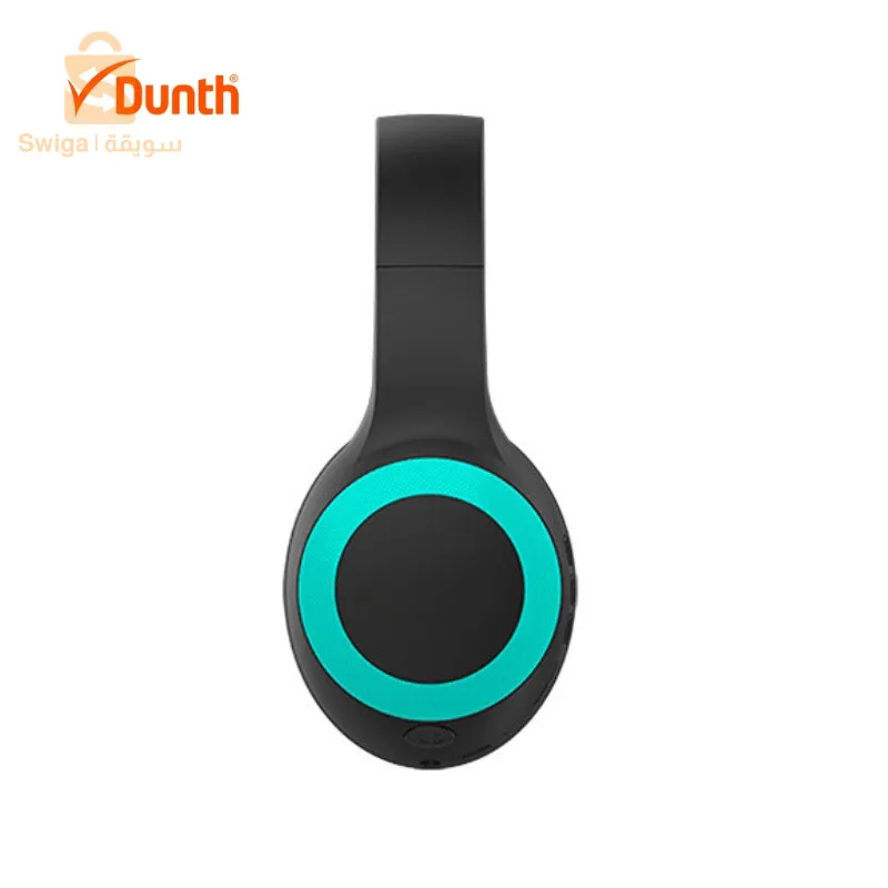 سماعات رأس هاي فاي ستيريو لاسلكية بلوتوث، ميكروفون مدمج، مرن DUNTH DU-B130$👍
