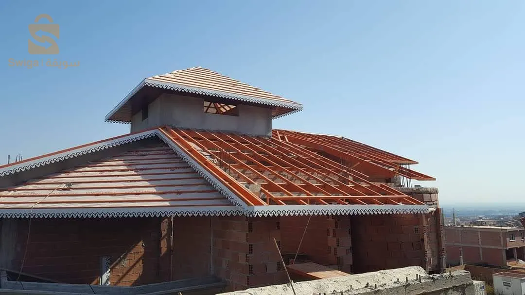 تركيب كل انواع القرميد الخشب