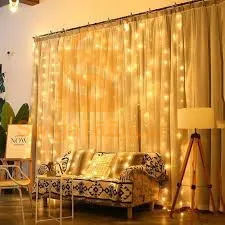 rideaux lumineux jaune 😍😍
