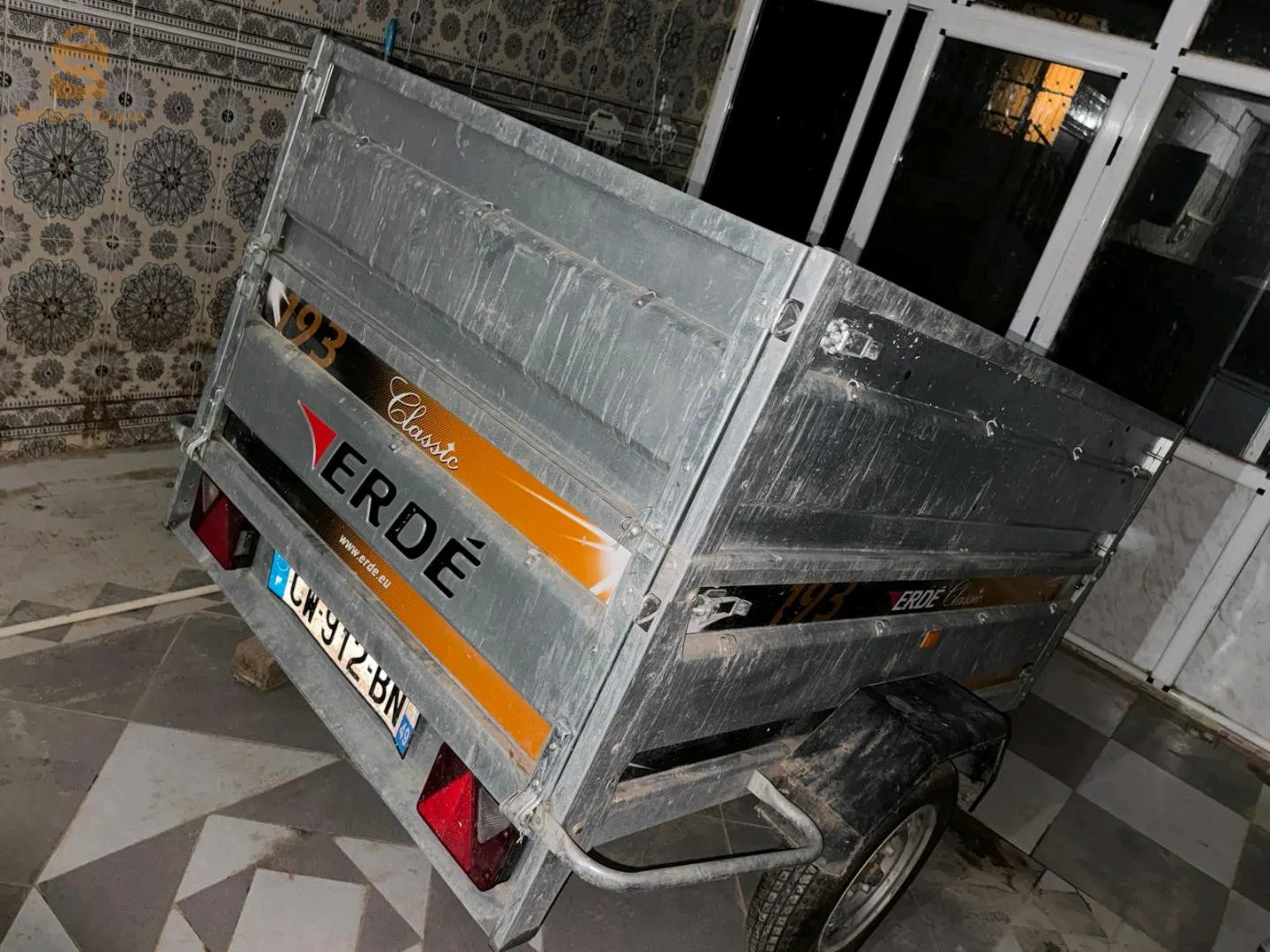 Remorque ERDÉ
