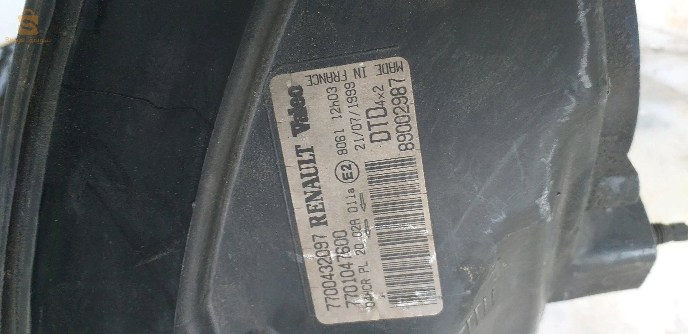 phares pour reneault scénic