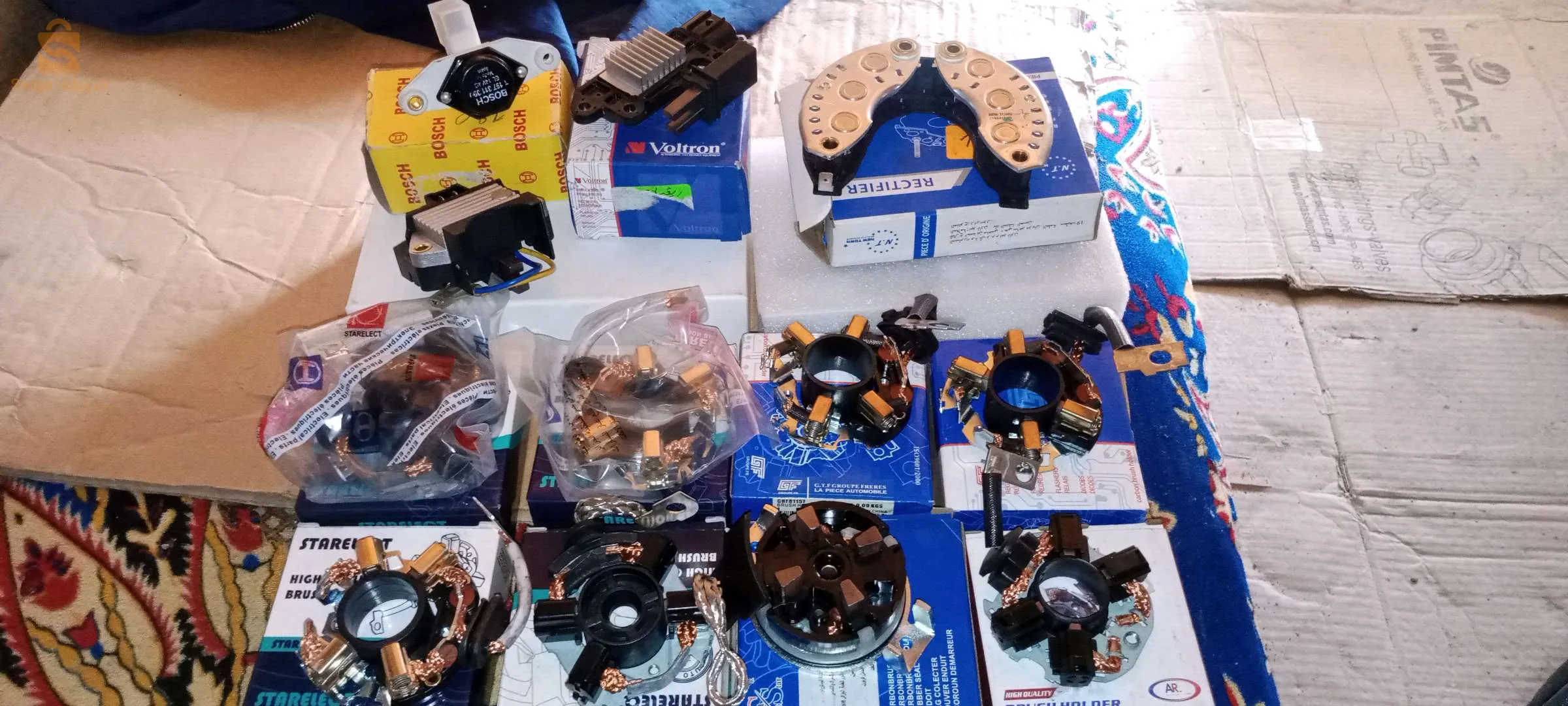 بيع قطع كهرباء السيارات والتركيب