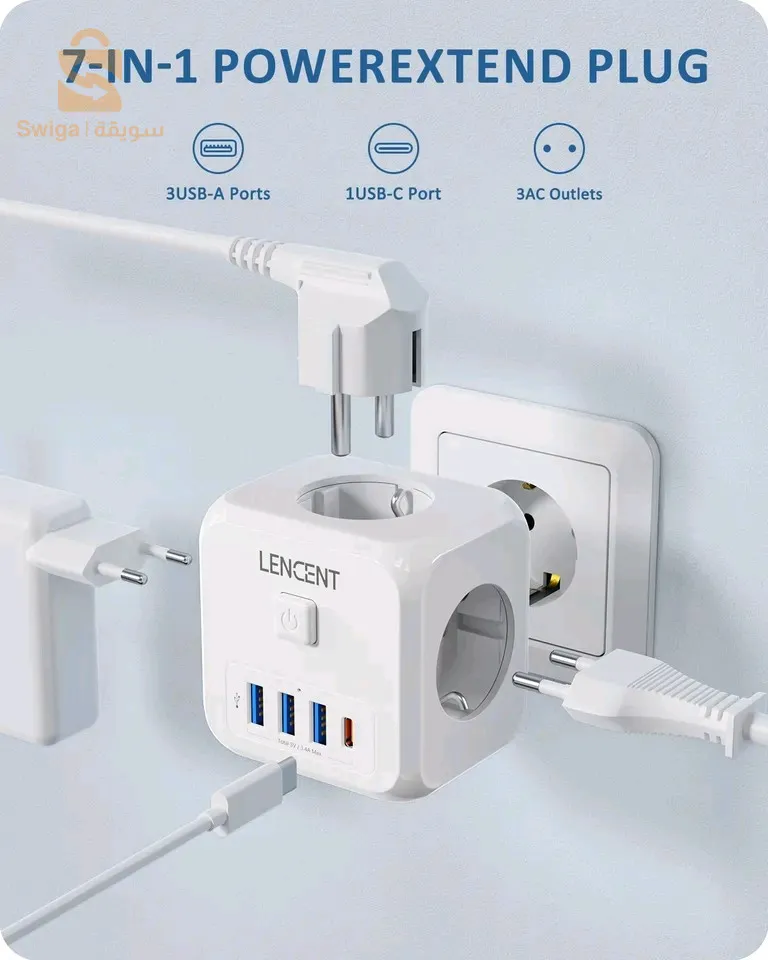 مقبس الحائ يحتوي على العديد من المزيا