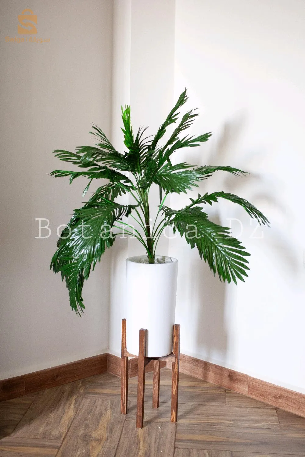 plantes d'intérieur ☘️ artificielles et naturelles avec pot en terre cuite et support en bois ou en fer ❤️