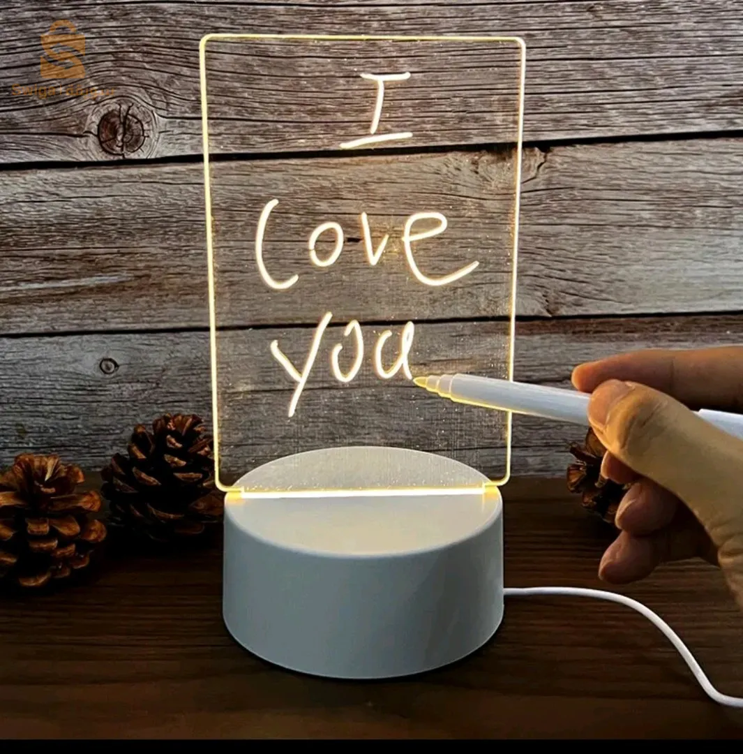 Led light note board