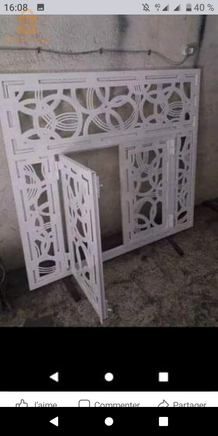 rideaux métalliques automatique