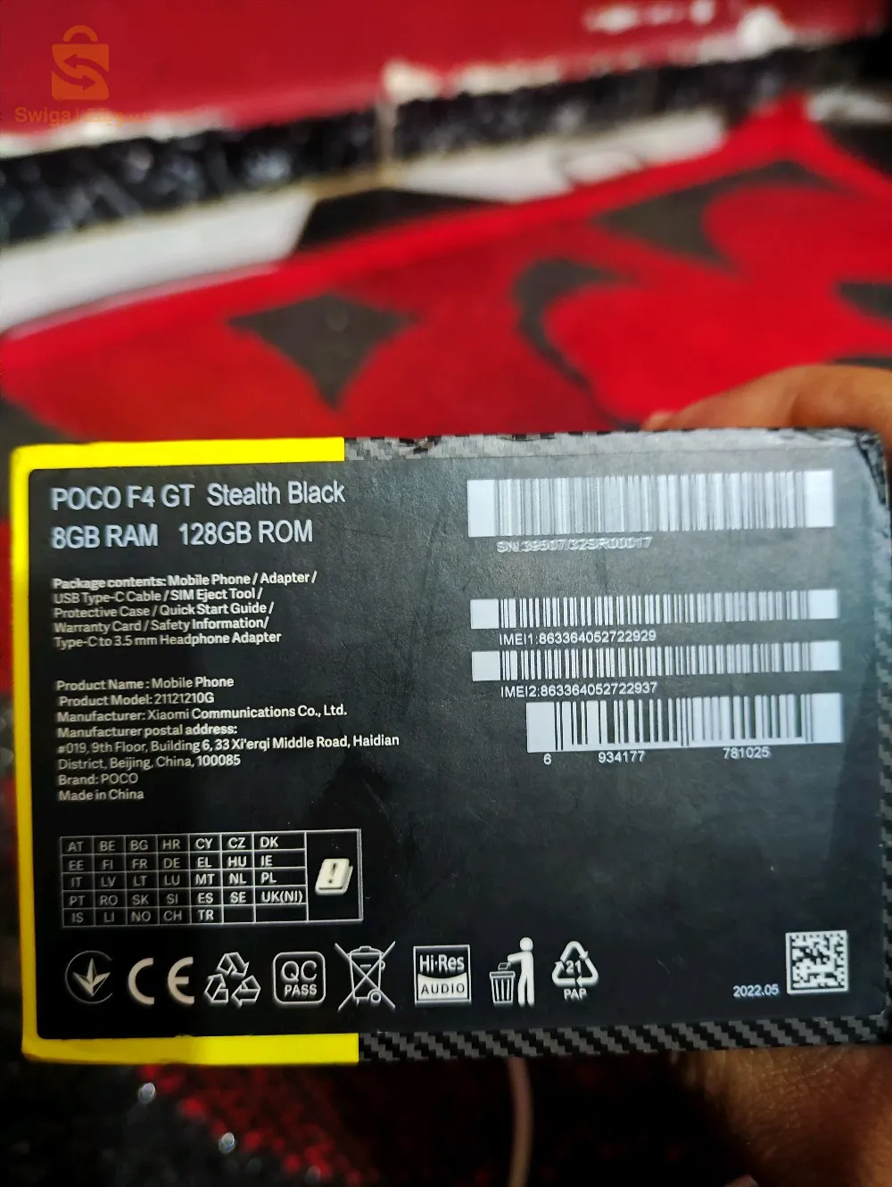 poco f4 gt