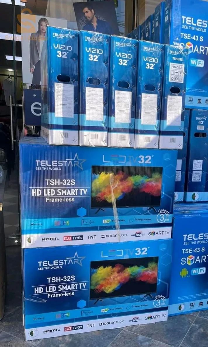 Tv Telestar 32 pouce Smart
Telestar 32 pouce 
Smart Android 11
25000دج
0665955230فب👉viber watts