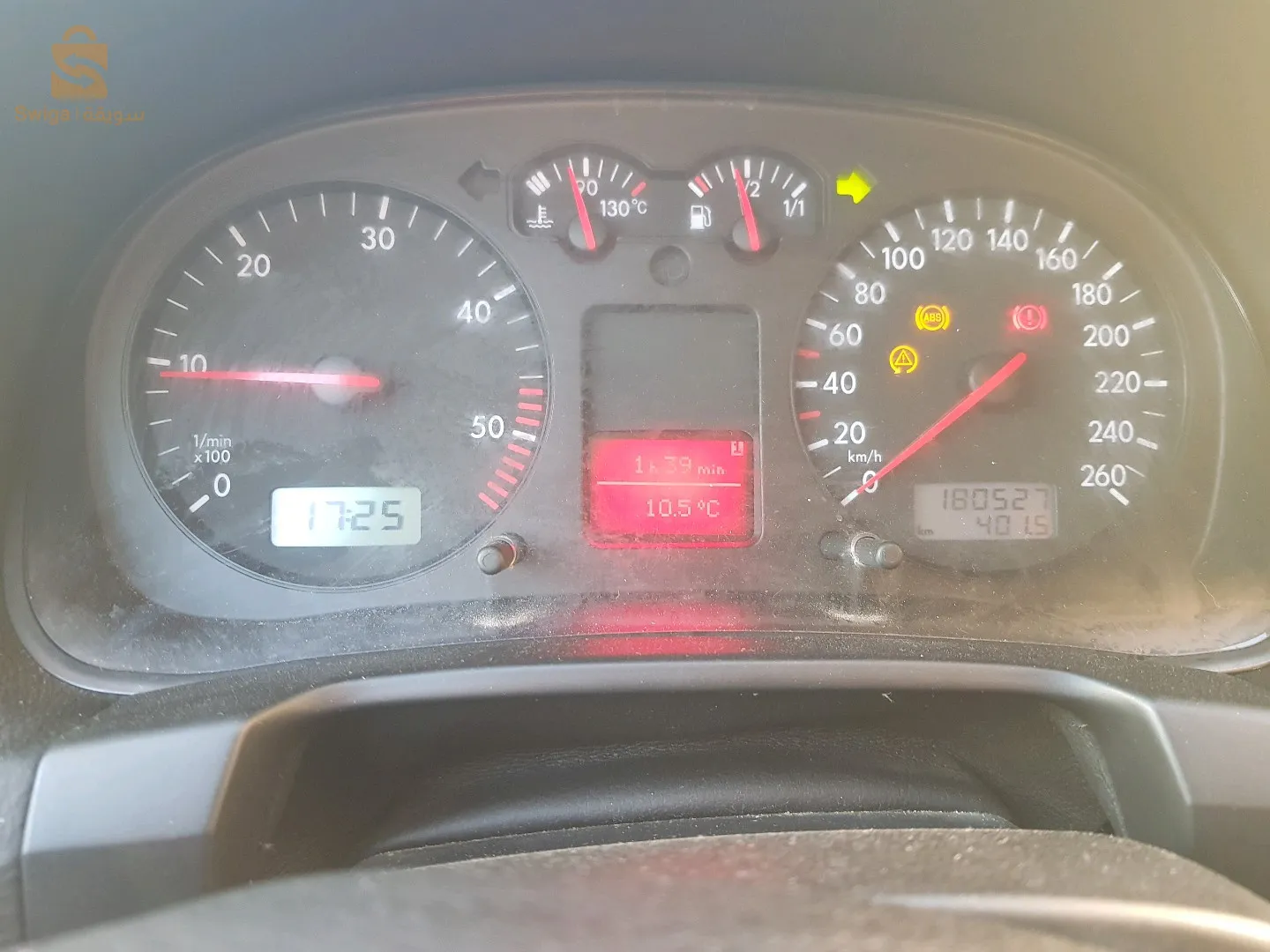 golf 4 roulée 180 miles