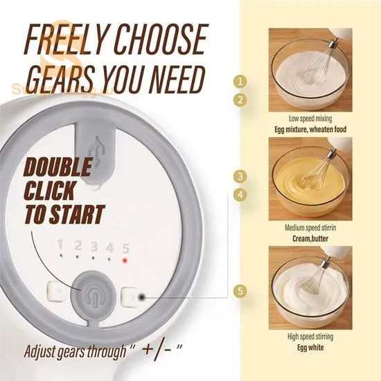 خلاط كهربائي لا سلكي / Batteur Sans Fil