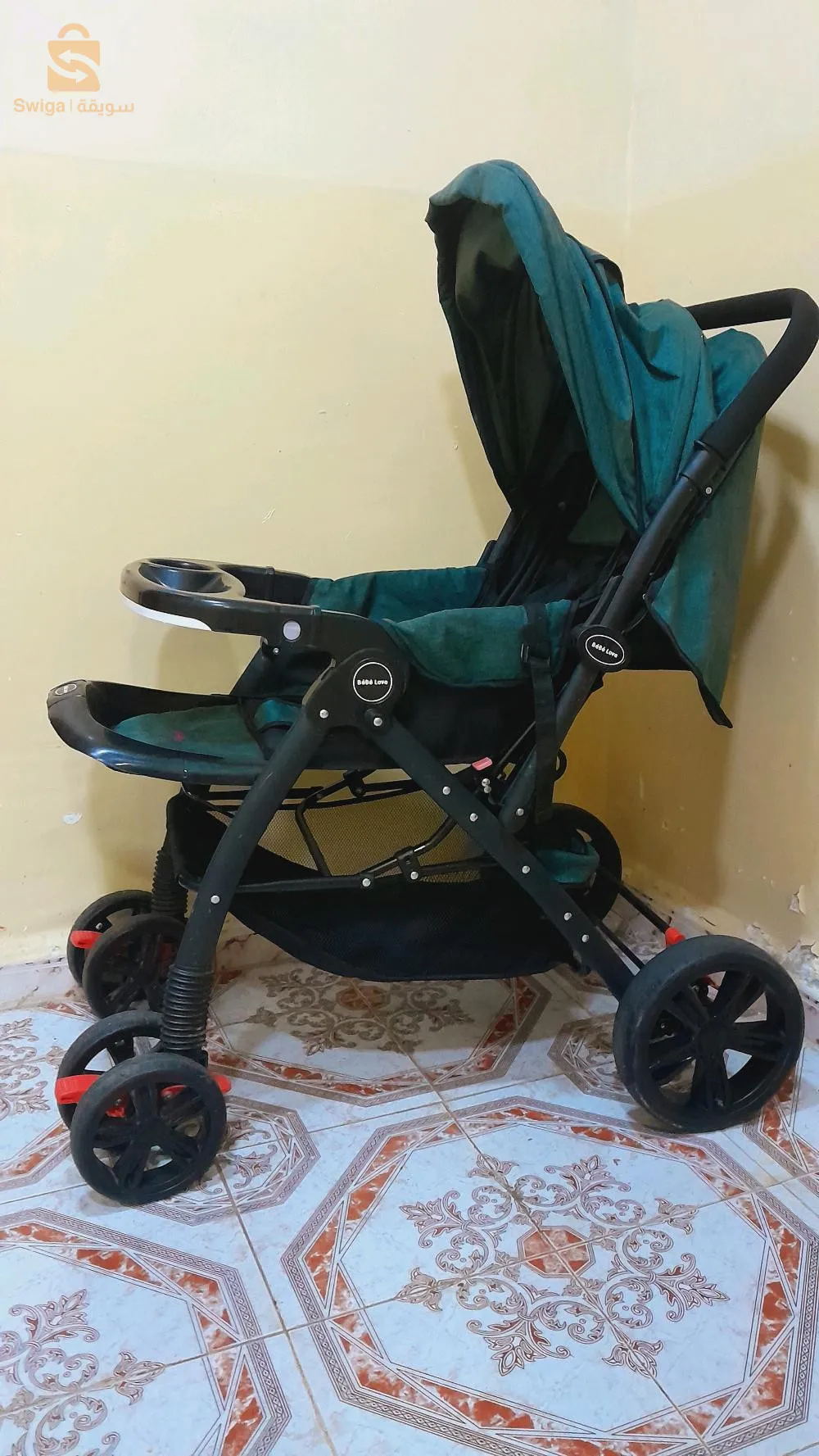 عربة أطفال بسعر الزوالي