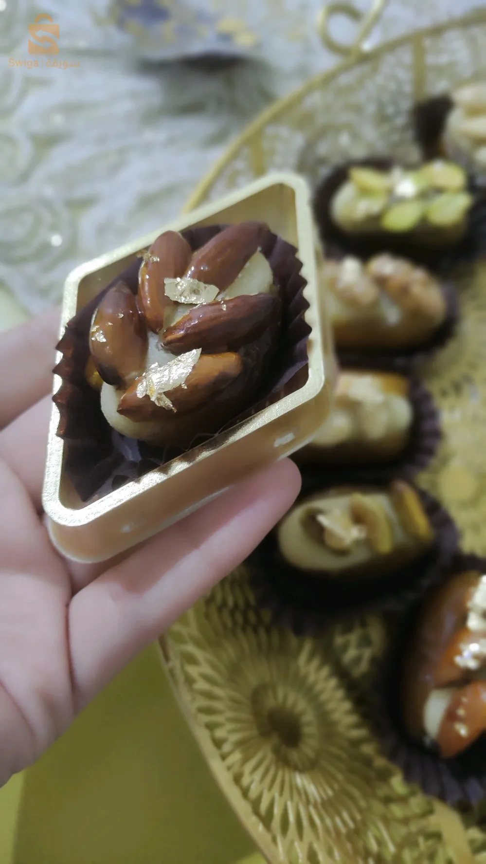 dattes fourré