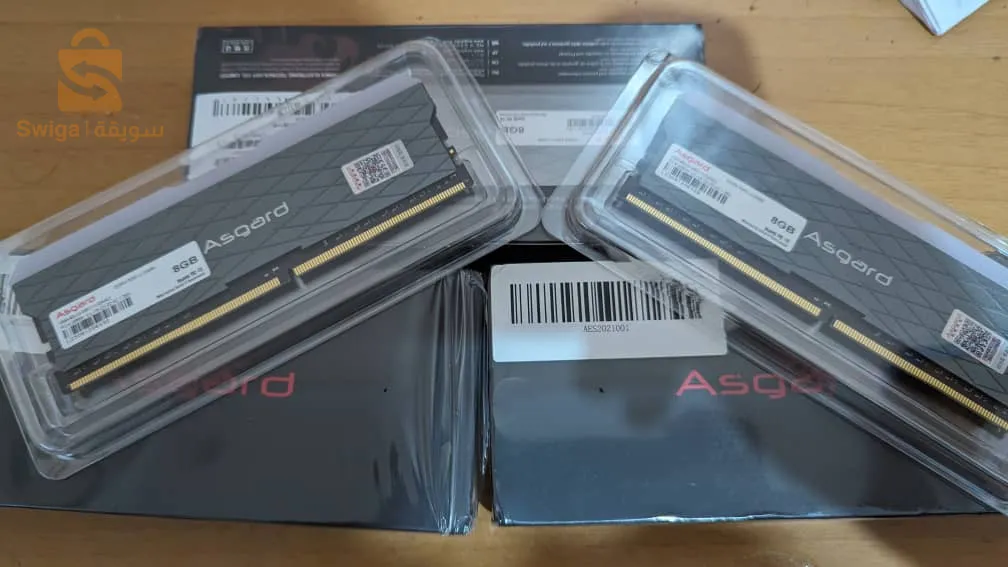 شرائح رام rgb 16gb (8+8)3200mhz