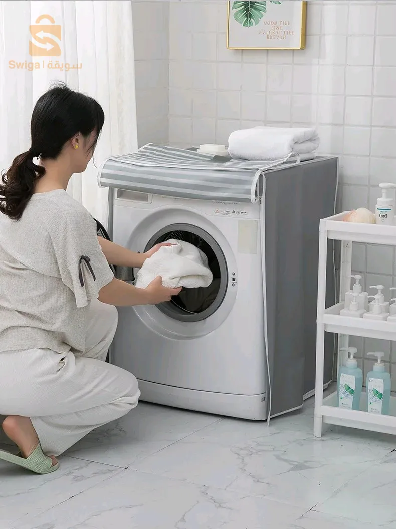 غطاء غسالة الطبل مقاوم للماء والغبار$👍