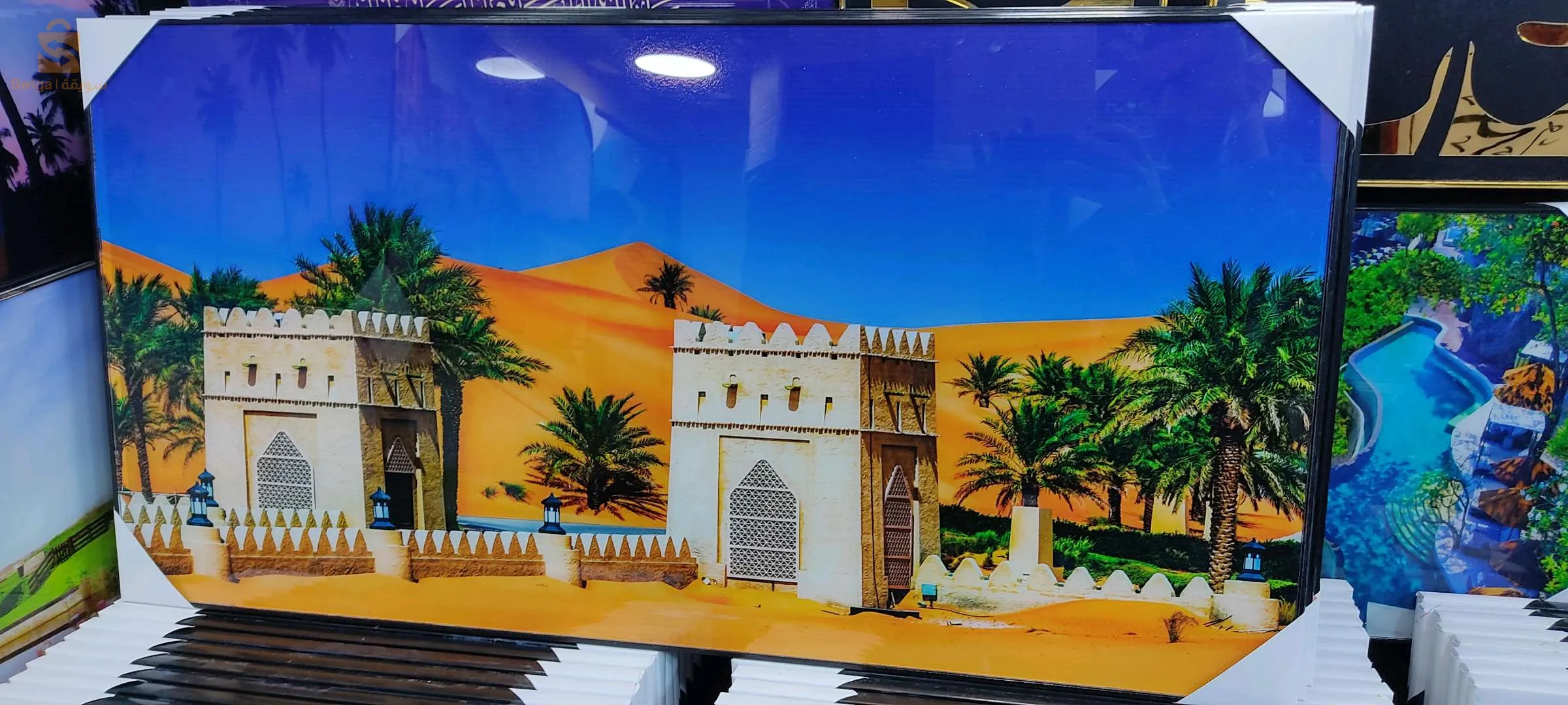 zinou لبيع كادر ديكور العلمة