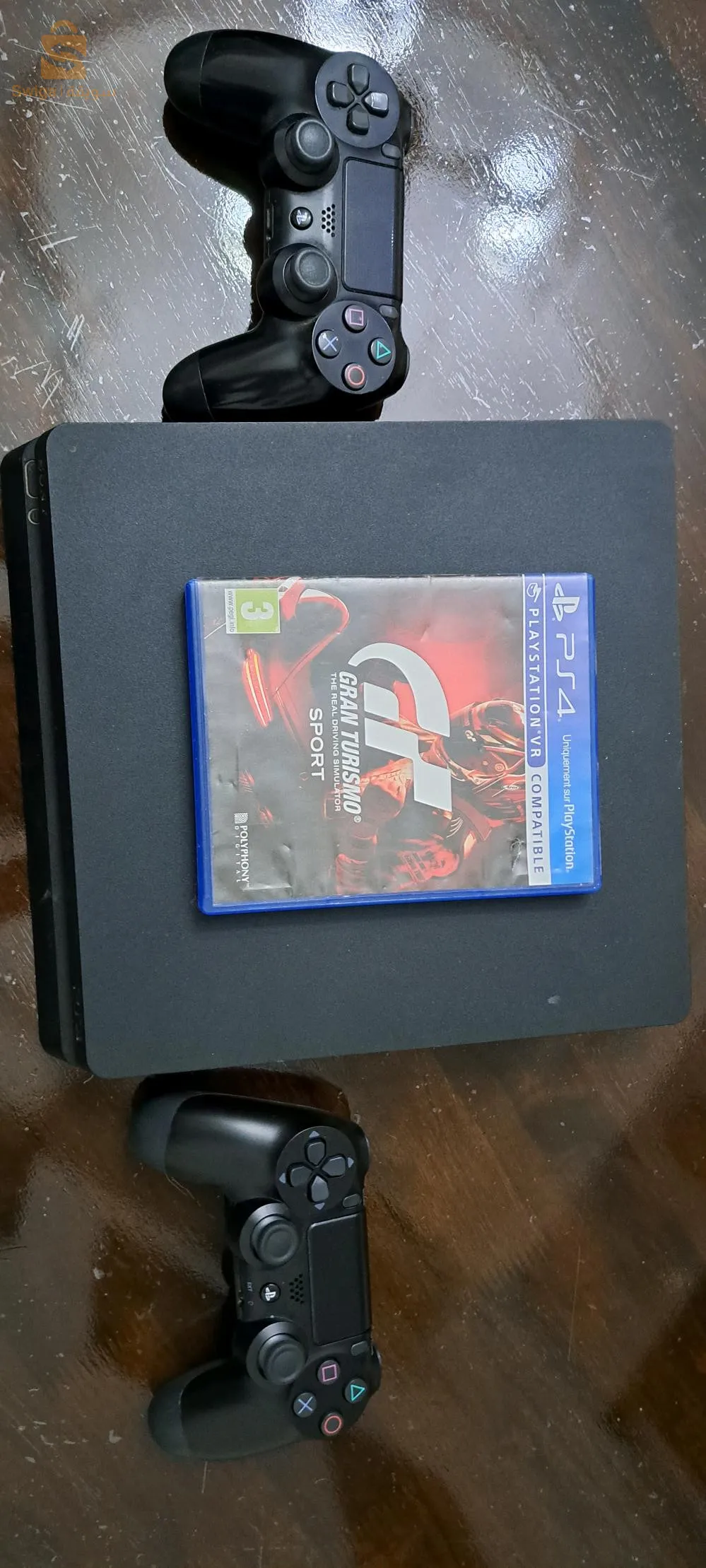 بلايستيشن 4 سليم 500جيڤا 2 مانيطات