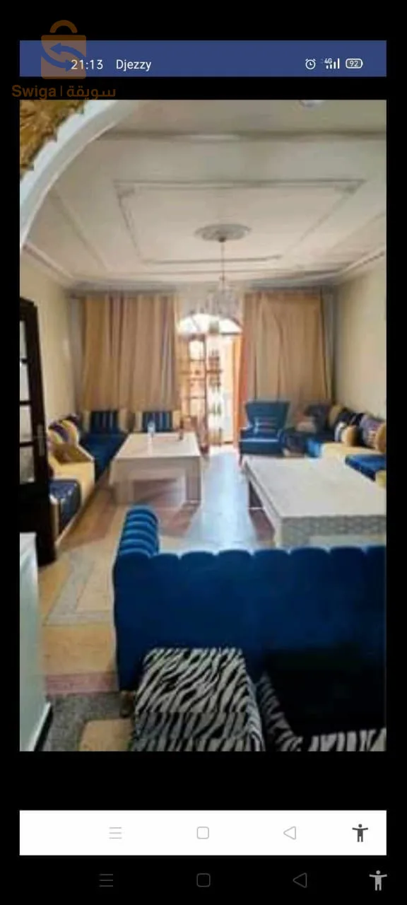 فيلا R+1 ساريمي سيد الشحمي وهران تبعد عن وسط وهران حوالي 12 كلم دفتر عقاري