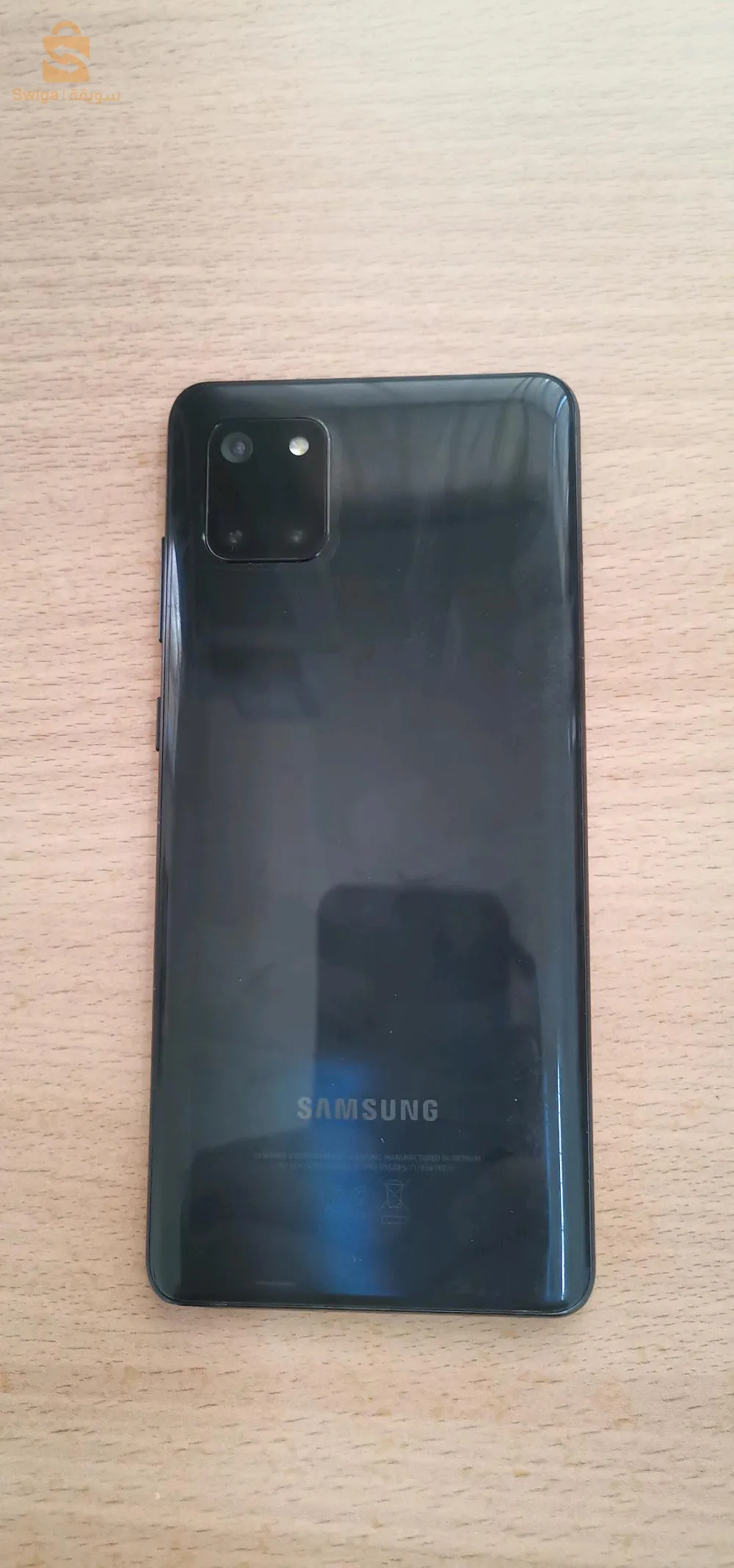 Samsung Note 10 lite mkasser lafficheur