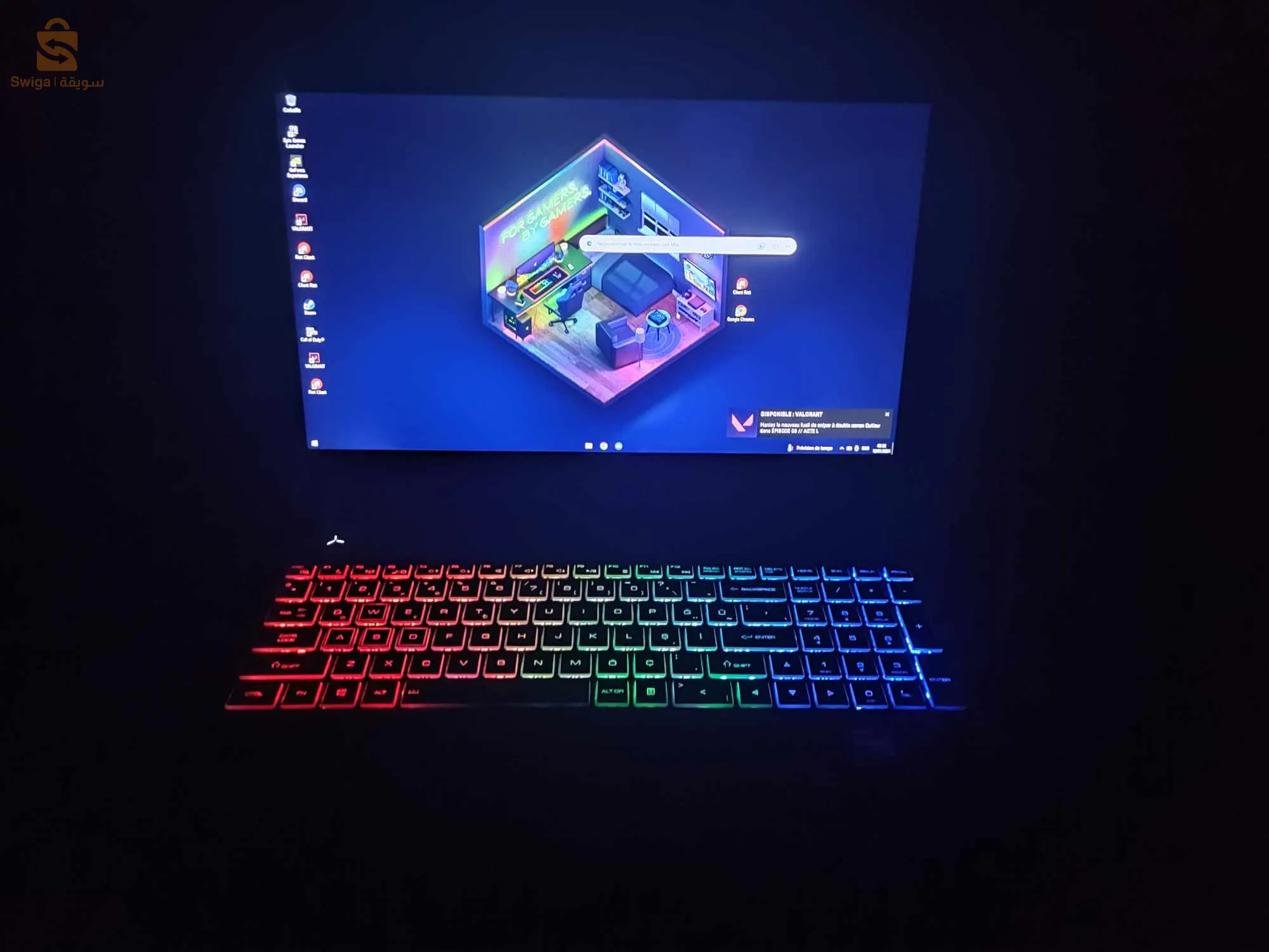 laptop gaming haja Chaba djdid