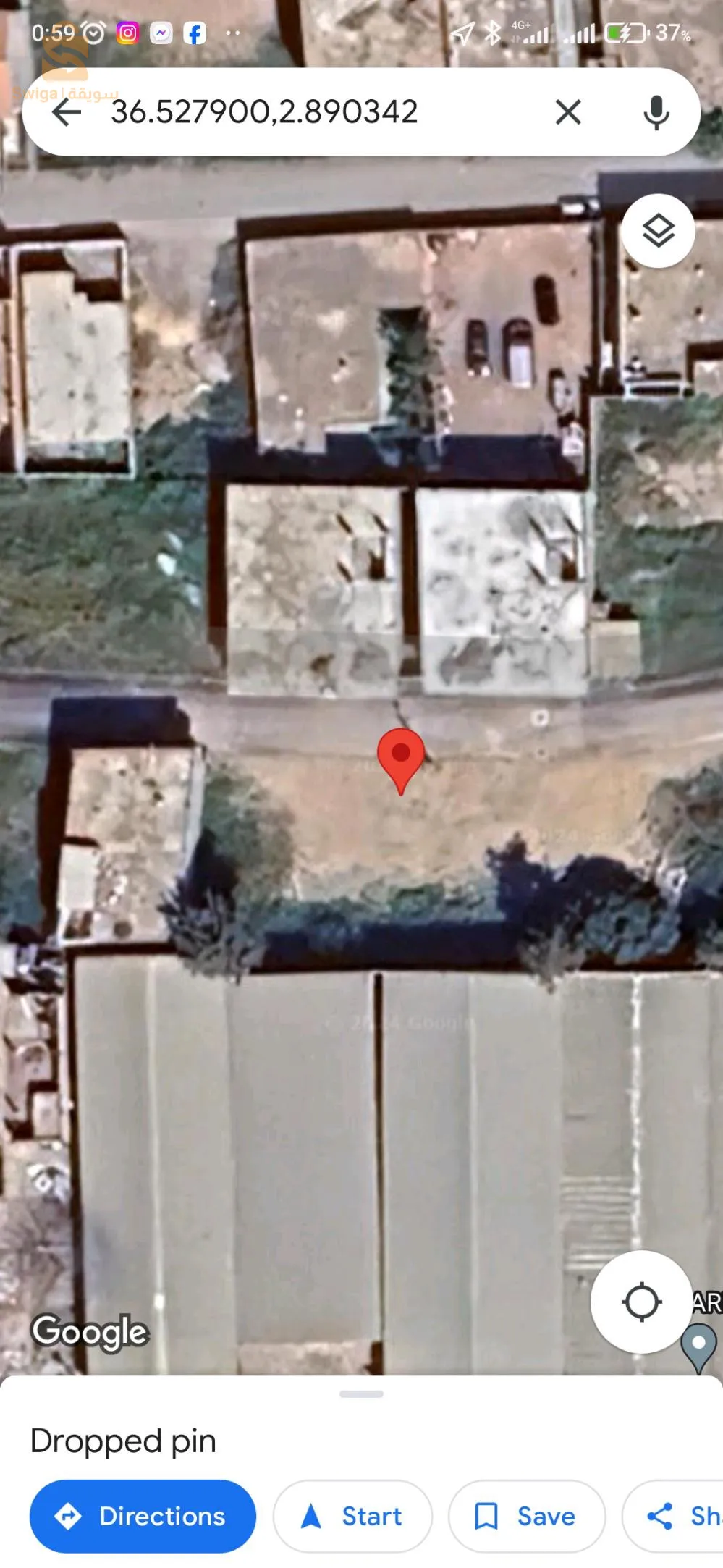 قطعة ارض سكنية للبيع بمساحة 300متر