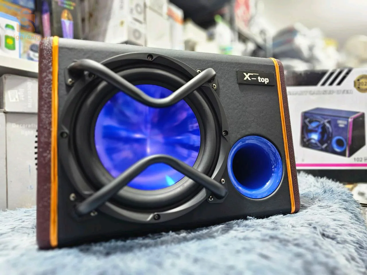 PreviousNextX-TOP Subwoofer de caisson de basses grande puissance 4600W avec amplificateur integré pour voiture 12V