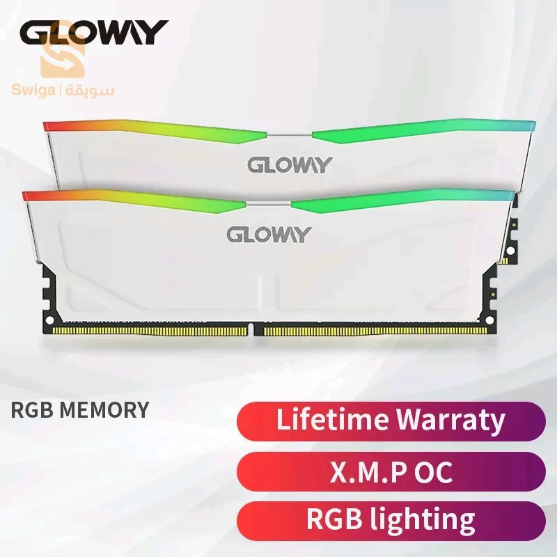 RAM GLOWAY DDR4 RGB 3600HZ  16GB (8GB*2)