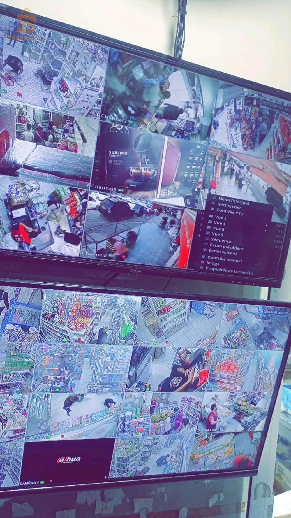 vente et installation caméra de surveillance et système d'alarme