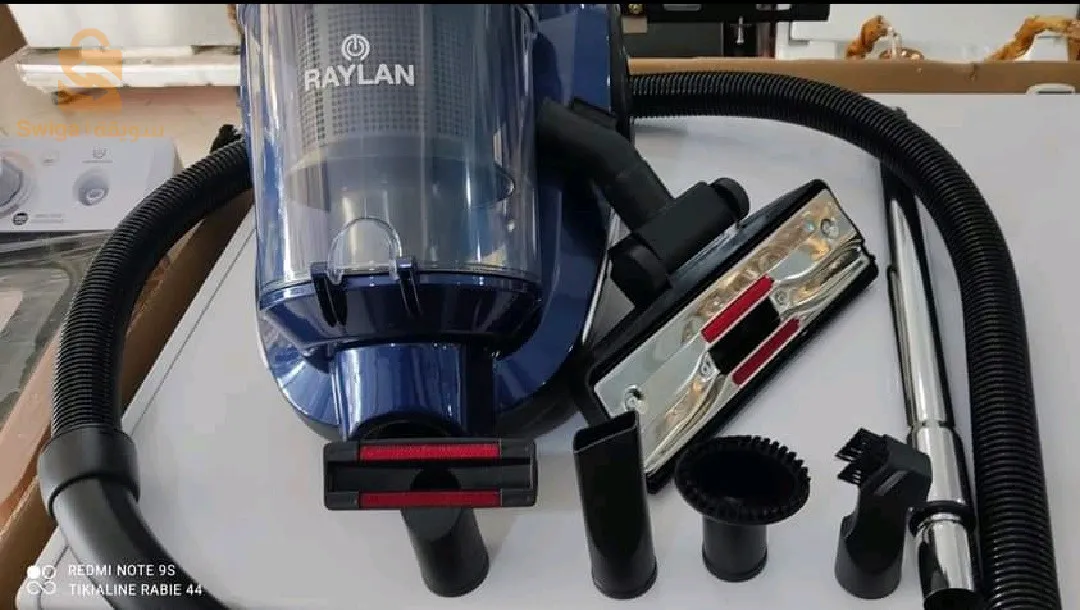 Aspirateur raylan 1600w blue/rouge