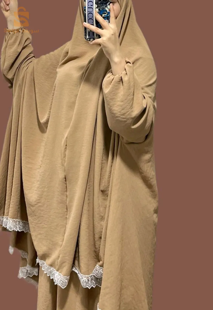 ‏
جبنالكم  ‏طقم صلاة  الجديييد قطعتين  💯😍 جيب و مستديرة