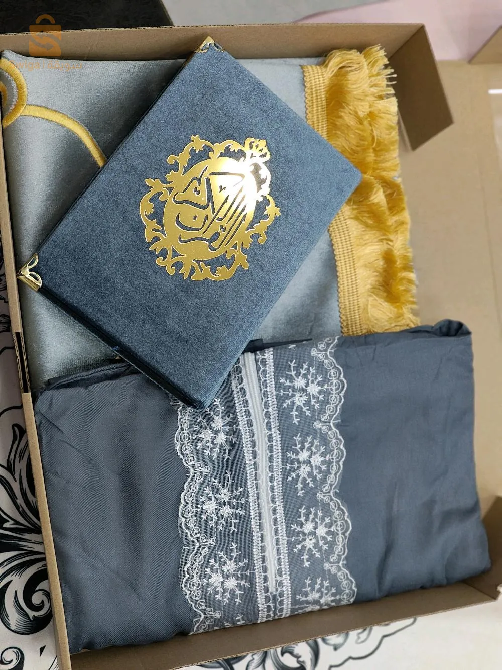 سبحة مجانا= طقم الصلاة+ سجادات+ مصاحف