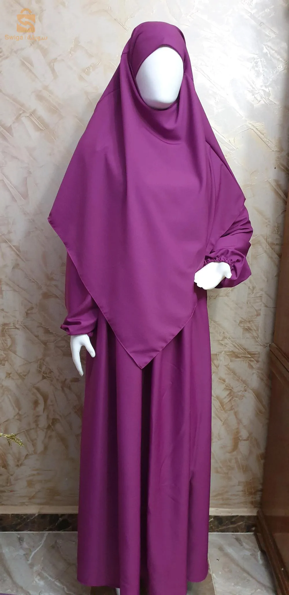 حجابات شرعية مع إسدال روعة يالبنات 💖 وبسعر خيالي لايعوض ✨