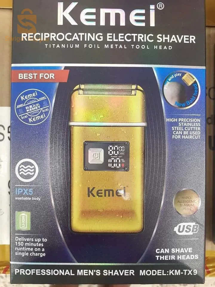 Rasoir Kemei  KM-TX9 🔵