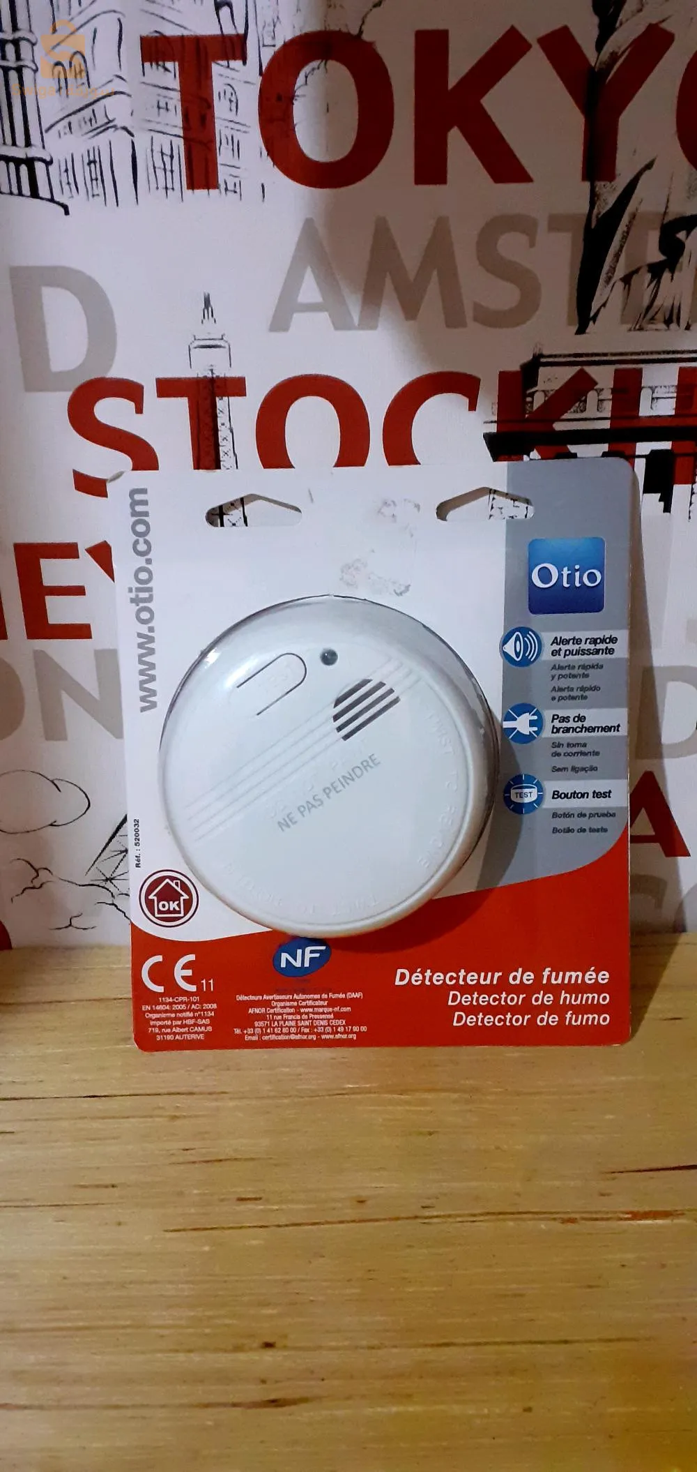 détecteur de fumée