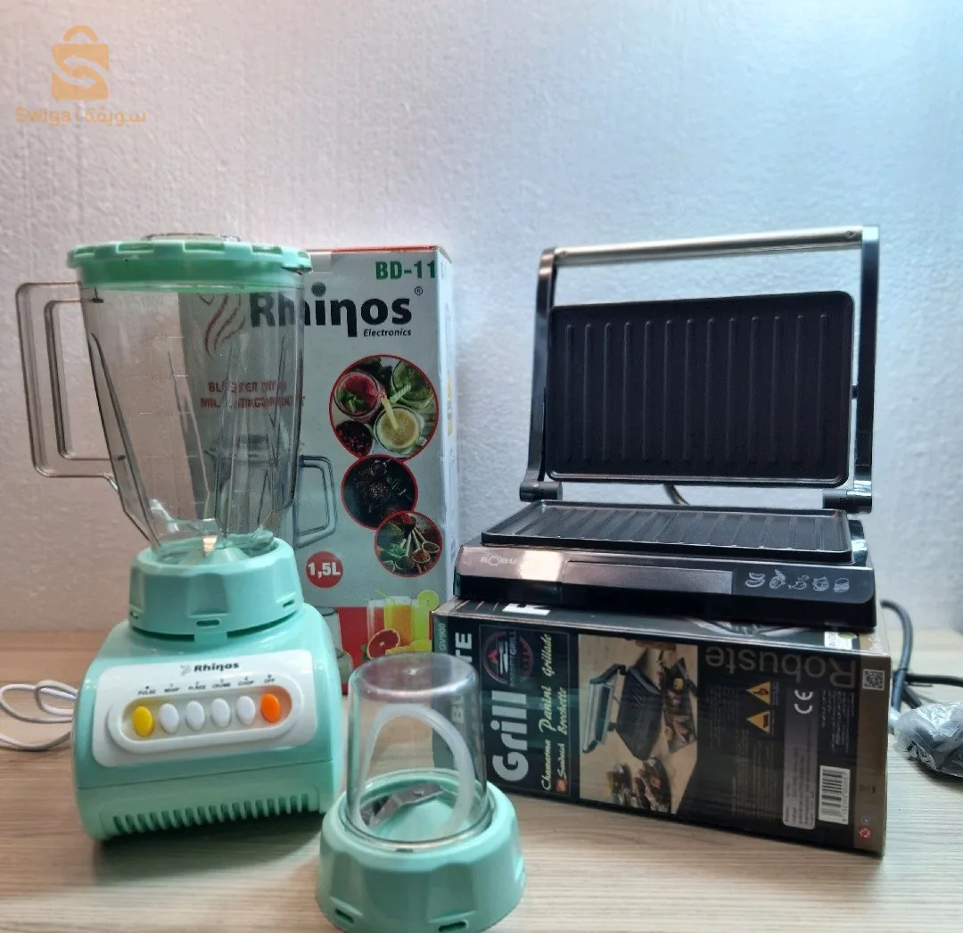 Blender 2en1 +panineuse robuste