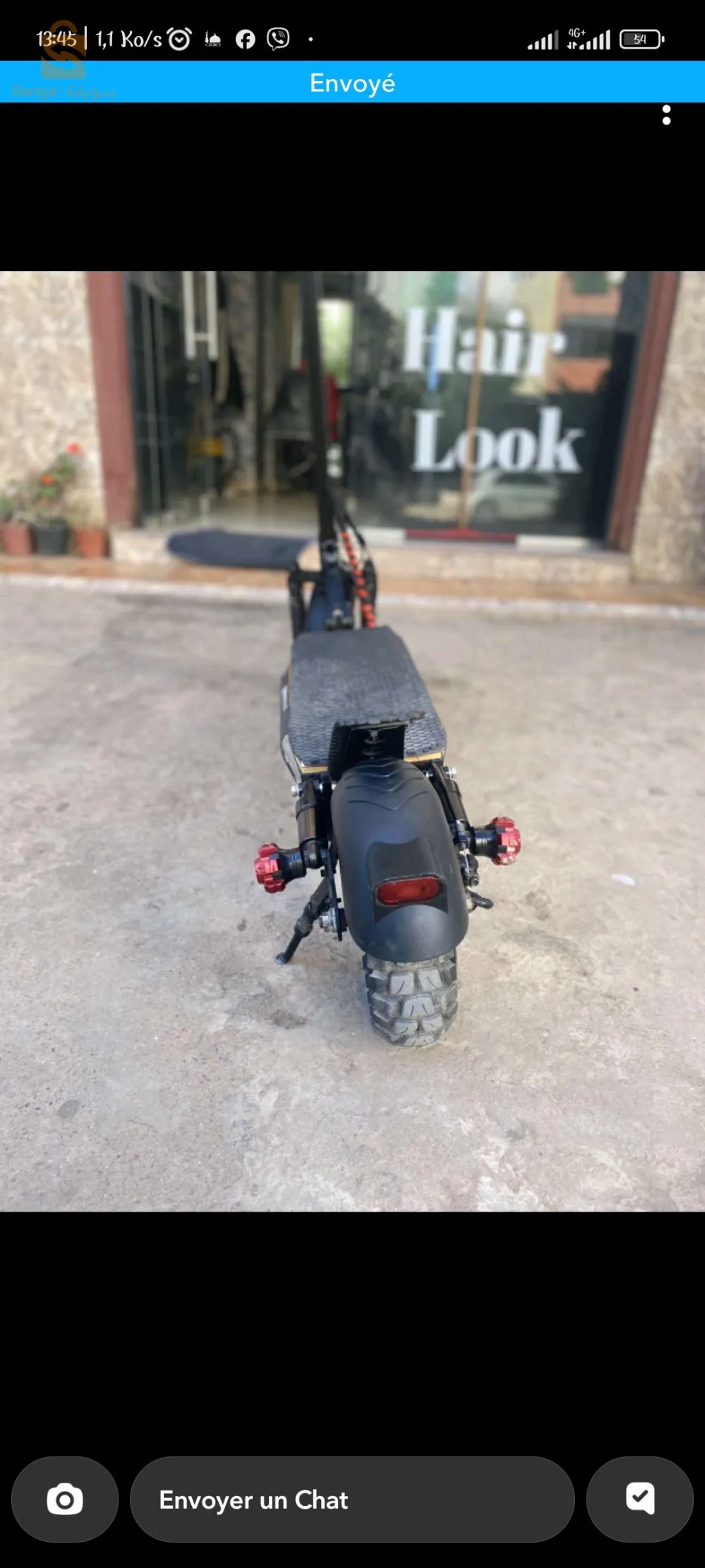 trottinette électrique double monter