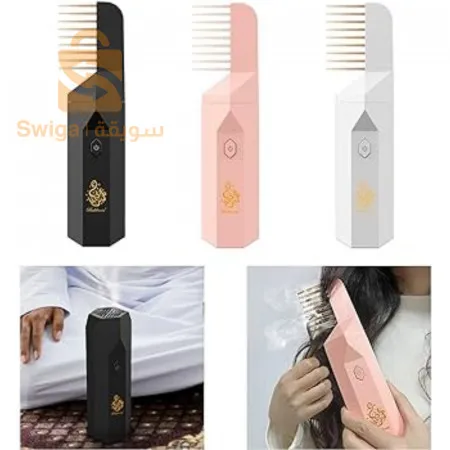 Brûleur d’encens électronique avec peignes à cheveux