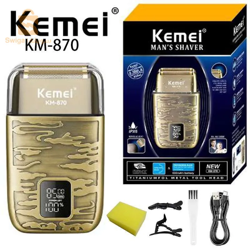 Rasoir Kemei km-870 Original 🔵