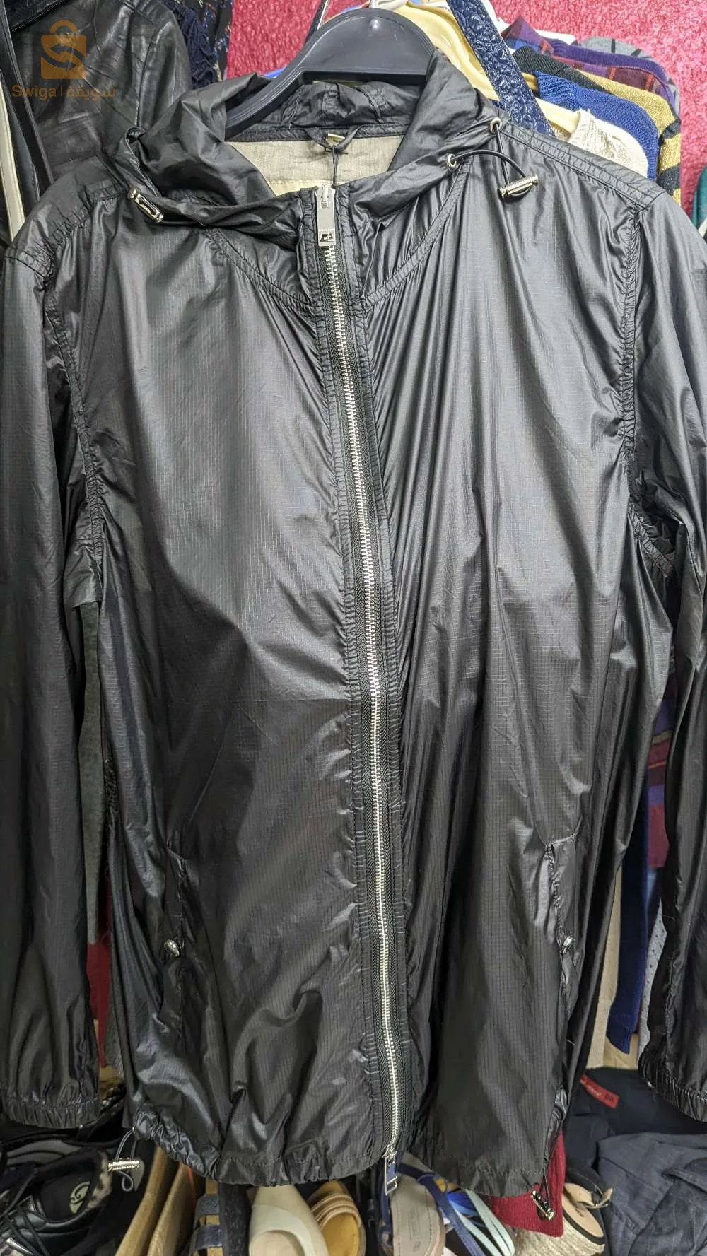 veste polyester Burberry homme