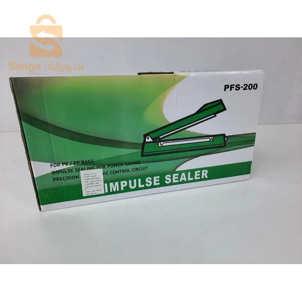 الة غلق الأكياس البلاستيكية بالظغط