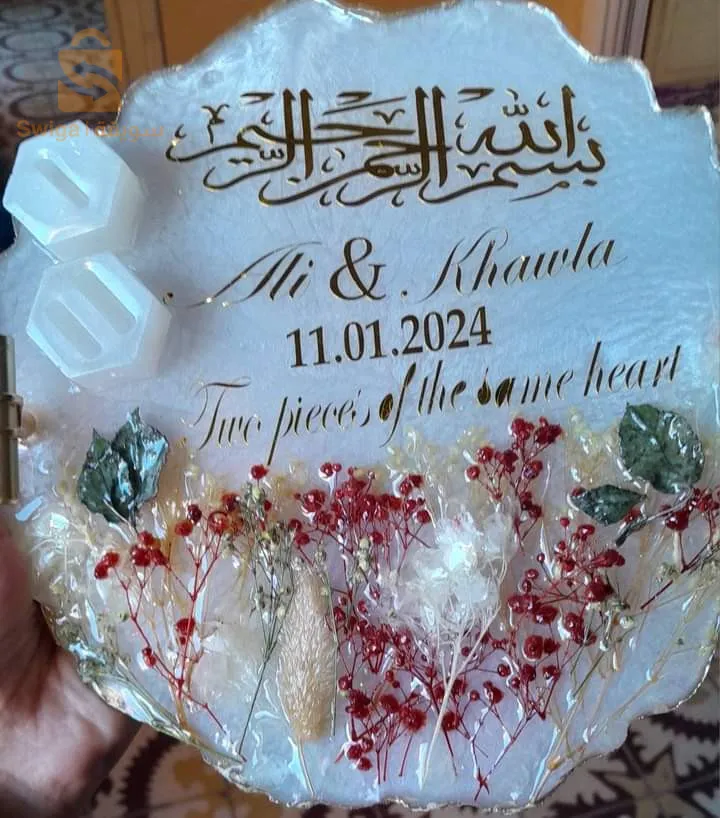 كادر للاحتفاظ بالورد الخطوبة الزواج وغيرها من مناسابتكم