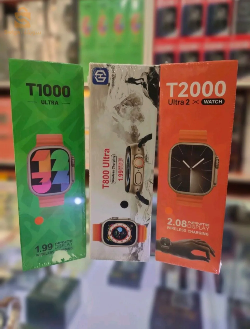 السلااااام عليكمالاكثر طلبا 😍💪ساعة وكيتمان بلوتوث ب 2200 الف فقط 😍💥💥 بااك الاسبوع 💥💪🎁🔥Smart WATCH T1000🎁🔥 ساعة ذكية + سماعات بلوتوث الساعة الجديدة الاكثر طلباً في عالم الساعات الذكية🛒مواصفات الساعة✅ الساعة متوافقة مع نظام IOS و Android✅ جسم الساعة معدني بمقياس ٤٤ ملم✅تدعم المكالمات (يوجد فيها مايك????وسبيكر للمكالمات)✅امكانية تشغيل الموسيقى من خلالها✅ عرض حالة الطقس✅ شاشه تعمل كاملة باللمس✅امكانية تغير الخلفيات✅ قياس معدل ضربات القلب ( Heart Rate ❤ ) .✅ إظهار عدد ساعات النوم✅ حساب خطوات المشي اوالجري✅ حساب السعرات الحراريه المحروقه يوميا✅ عداد زمني أثناء الركض✅ التحكم في كاميرا الموبايل عن بعد .السعر : 2500  الف 🙆🔥🔥🔥أعلى جودة بأقل سعر 😍💪🙆 👈للطلب الاتصال بالصفحة 👈او الاتصال برقم 0676606881