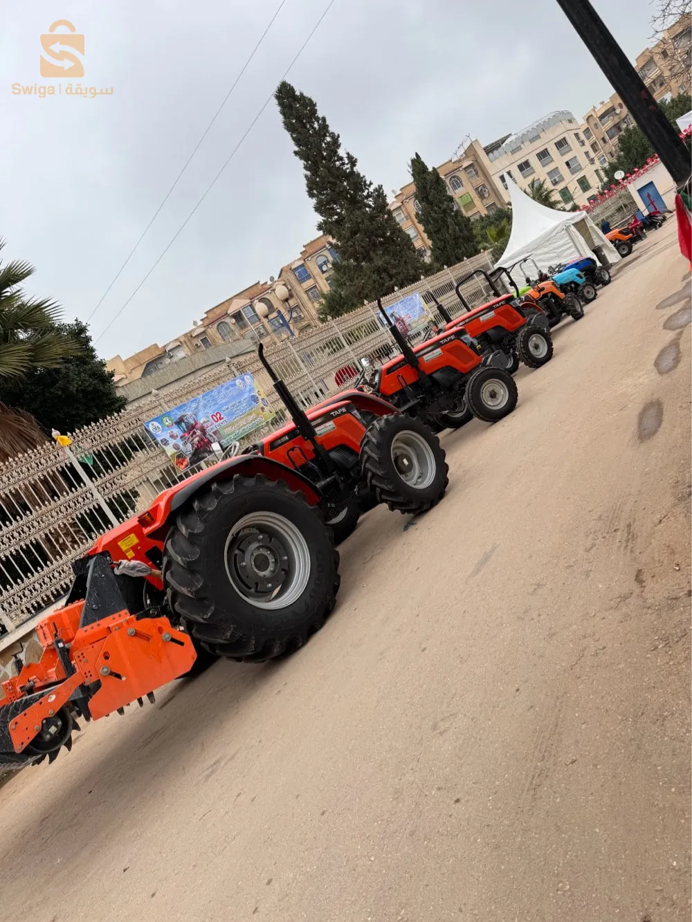 بيع وشراء استبدال عتاد الفلاحي الموزع الرسمي للجرارات sonalika cirta deutz tirsam tafe mahindra